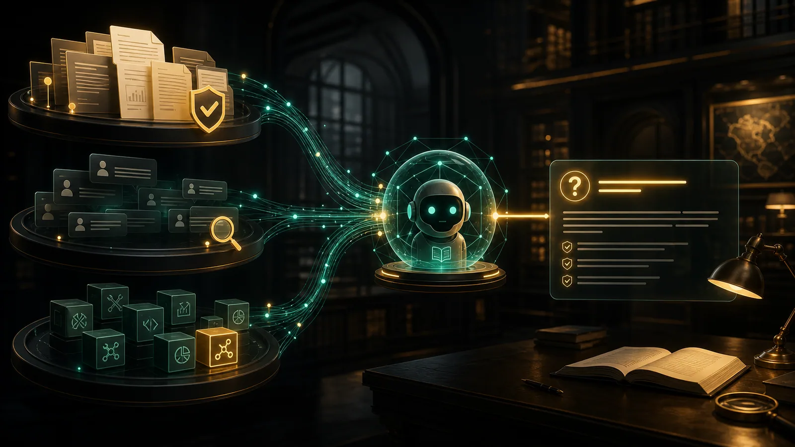 KI-Wissensagent verbindet Dokumente, Prozesse und kontrolliertes Gedächtnis